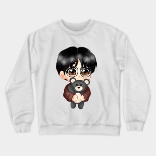 BTS Taehyung Winter Bear Chibi Crewneck Sweatshirt